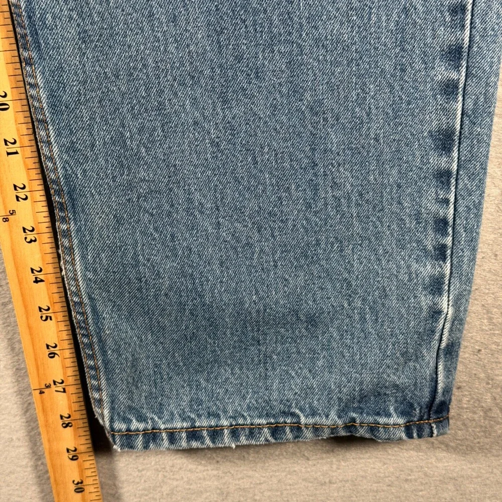 Levis 550 Relaxed Fit Mens Jeans 36x30 Medium Wash Blue Tapered Leg Denim